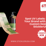 Spot UV labels