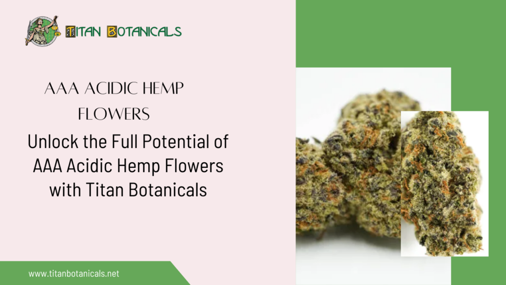 AAA Acidic Hemp Flowers