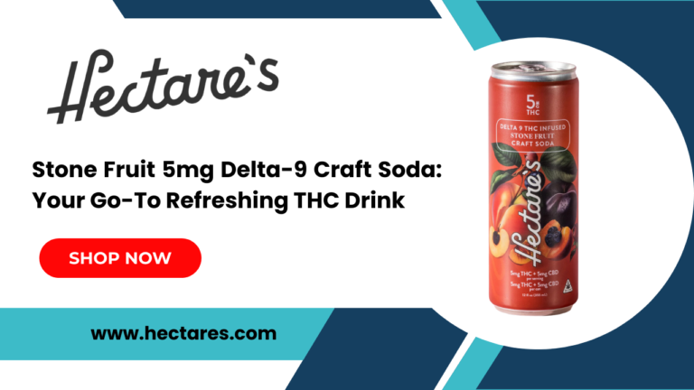 Stone Fruit 5mg Delta-9 Craft Soda: Your Go-To Refreshing THC Drink