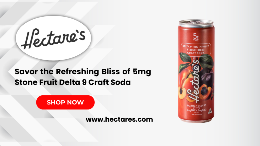 Savor the Refreshing Bliss of 5mg Stone Fruit Delta 9 Craft Soda