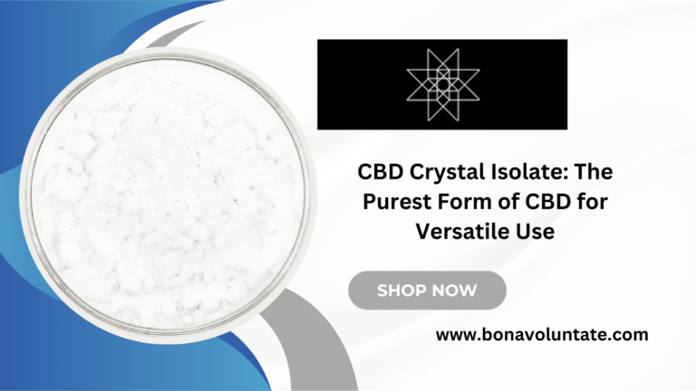 CBD Crystal Isolate: The Purest Form of CBD for Versatile Use