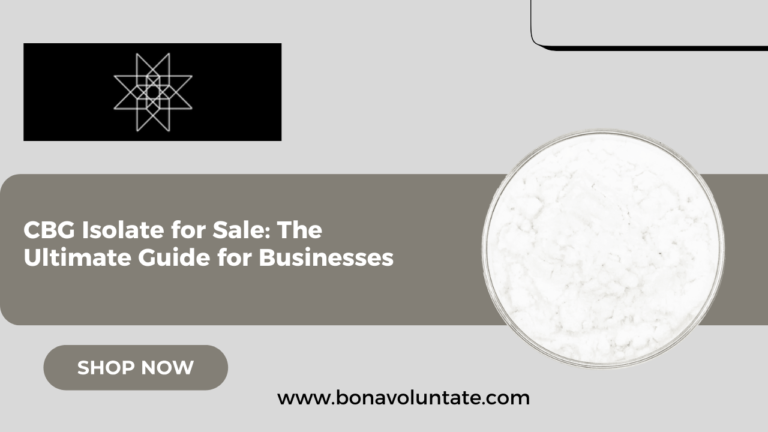 CBG Isolate for Sale: The Ultimate Guide for Businesses