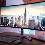 Curved Monitor Setup