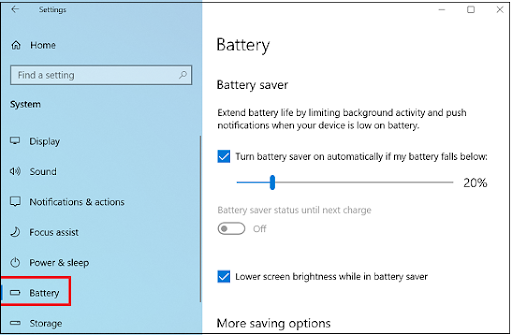 Power-Saving Modes 