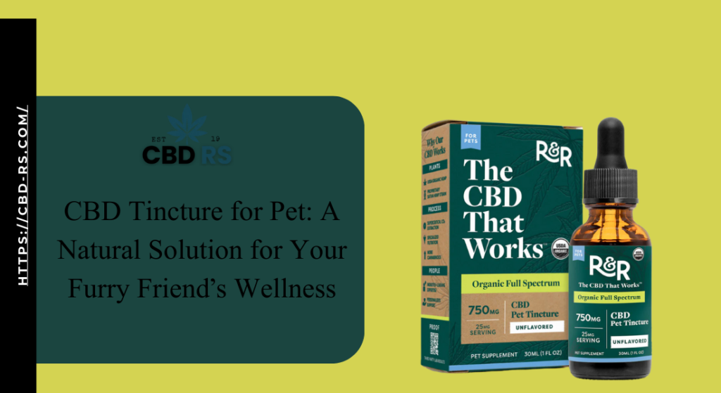 CBD Tincture for Pet