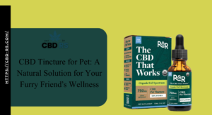 CBD Tincture for Pet