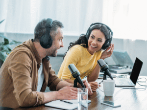 b2b podcast agency