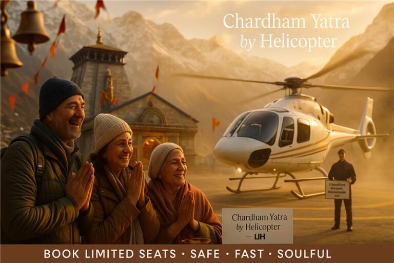 How Helicopter Make Chardham Yatra Possible For Adults