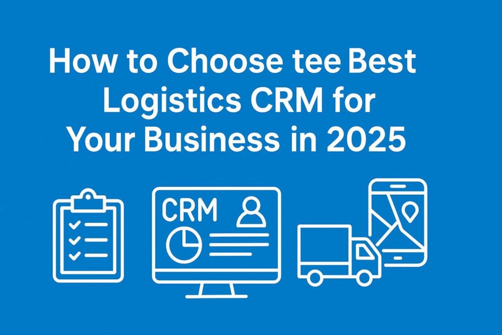 How to Choose the Best Logistics CRM for Your Business in 2025