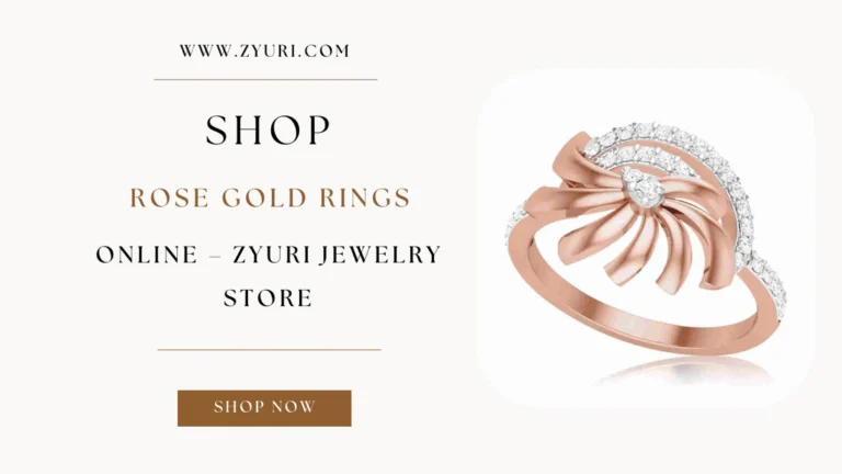 rose gold ladies rings​