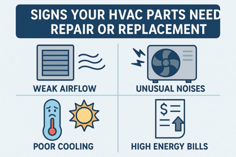 Signs Your HVAC Parts Need Repair or Replacement