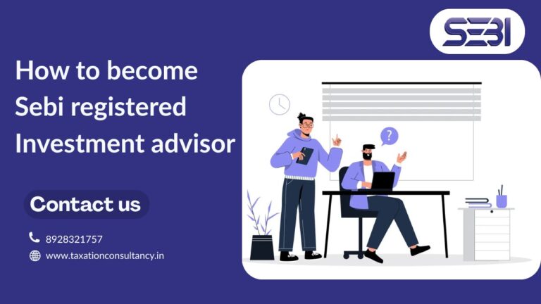 registered investment advisor sebi