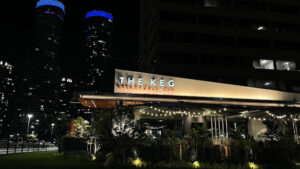 the keg menu