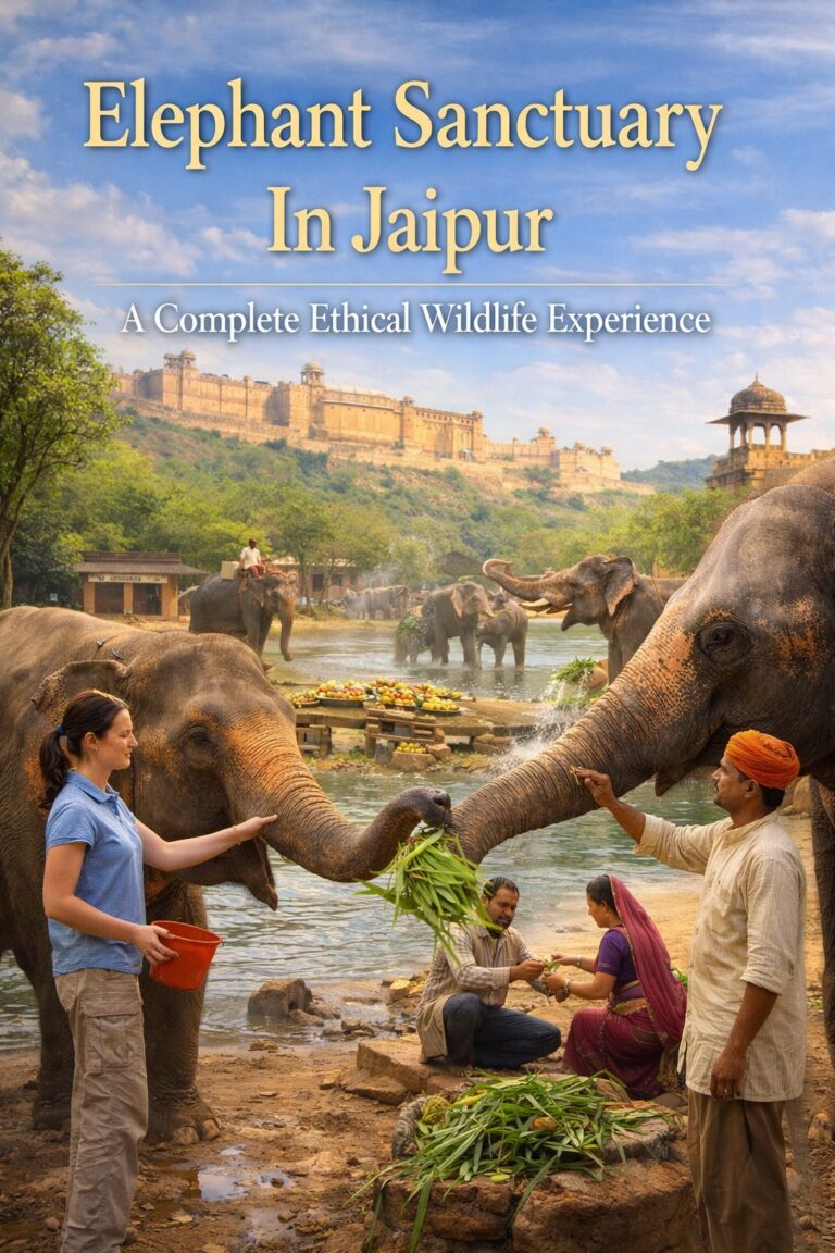 Elephant Sanctuary in Jaipur