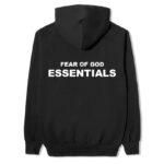 Black Essentials Hoodie