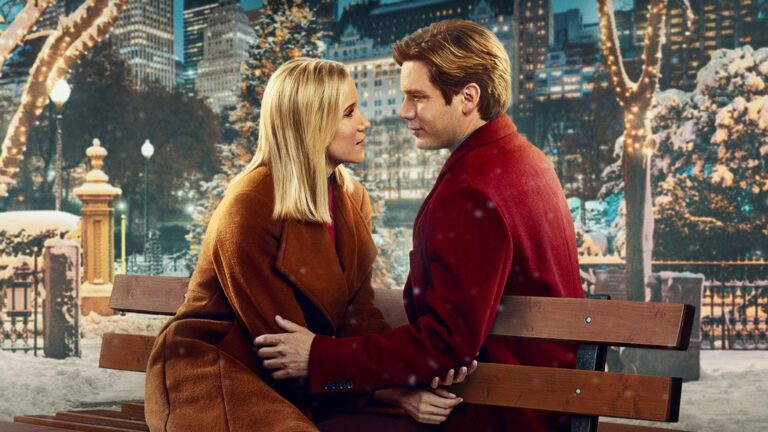 A Suite Holiday Romance Outfits: Luxury Style Framed by Festive Cinema