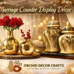 Marriage Counter Display Decor