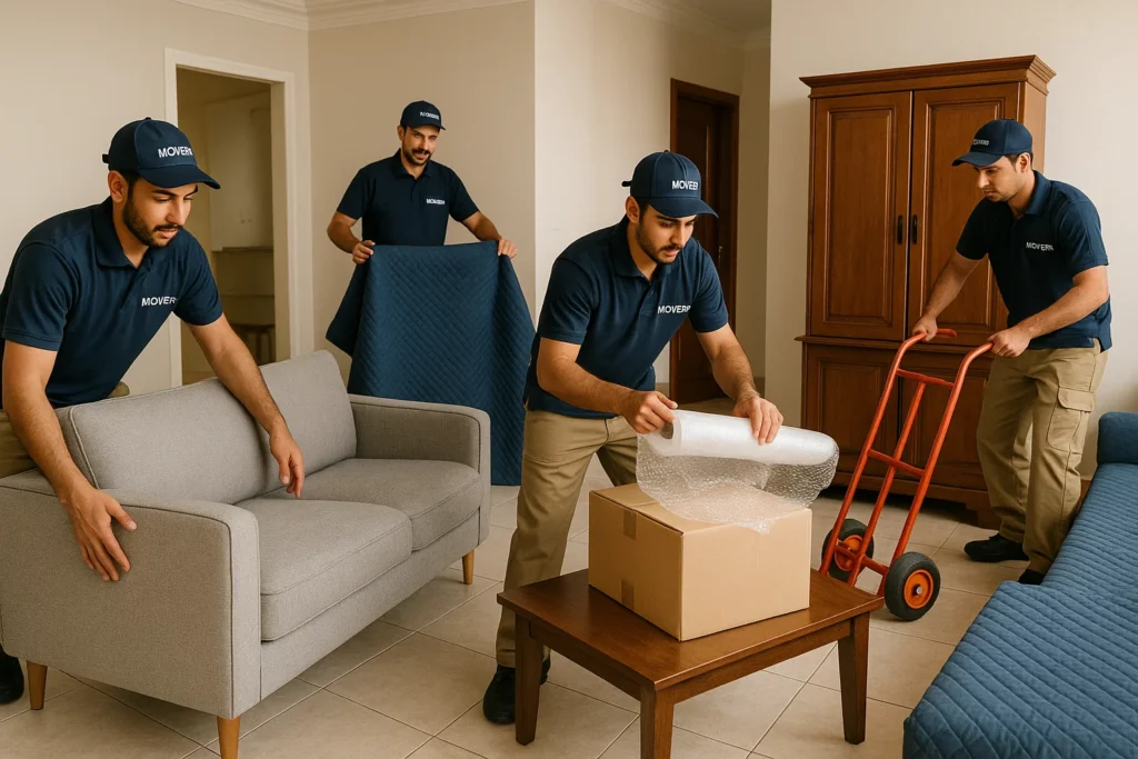 furniture movers in Abu Dhabi