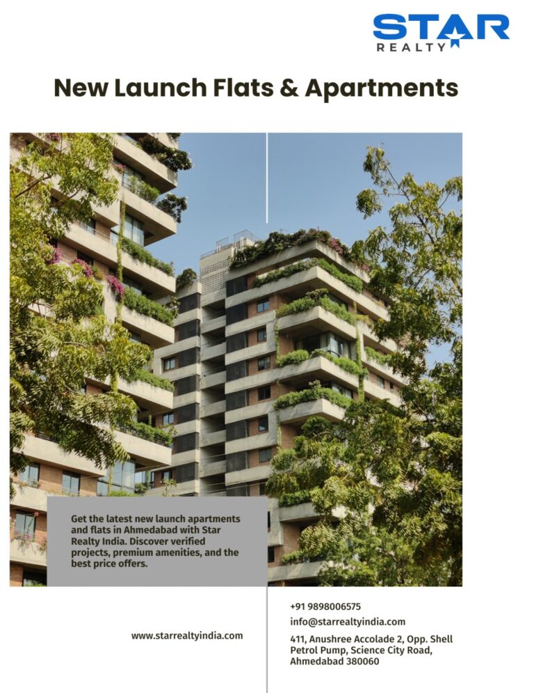New Launch Flats & Apartments in Ahmedabad, Star Realty India