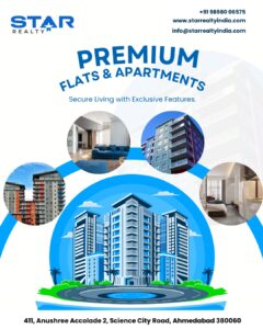 Premium Flats & Apartments for Sale in Ahmedabad - Star Realty India
