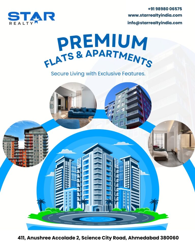 Premium Flats & Apartments for Sale in Ahmedabad - Star Realty India