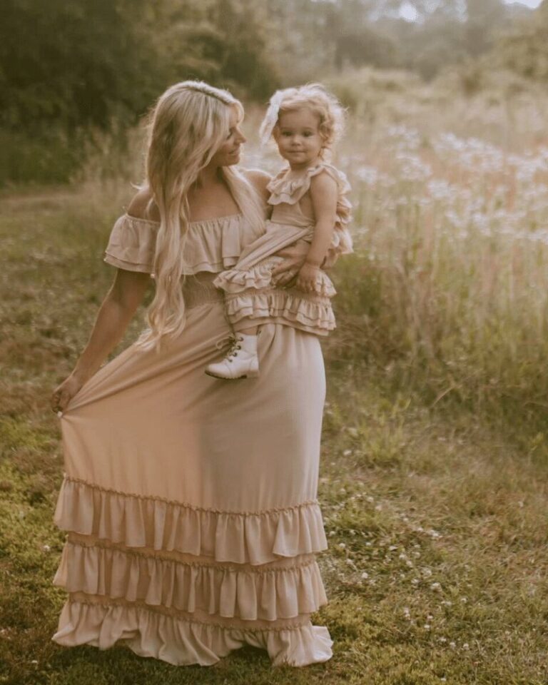 mother daughter dresses