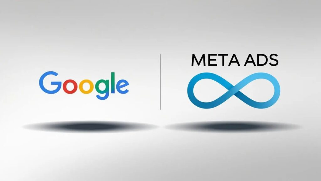Google Ads vs. Meta Ads platforms to evaluate ROI and advertising performance