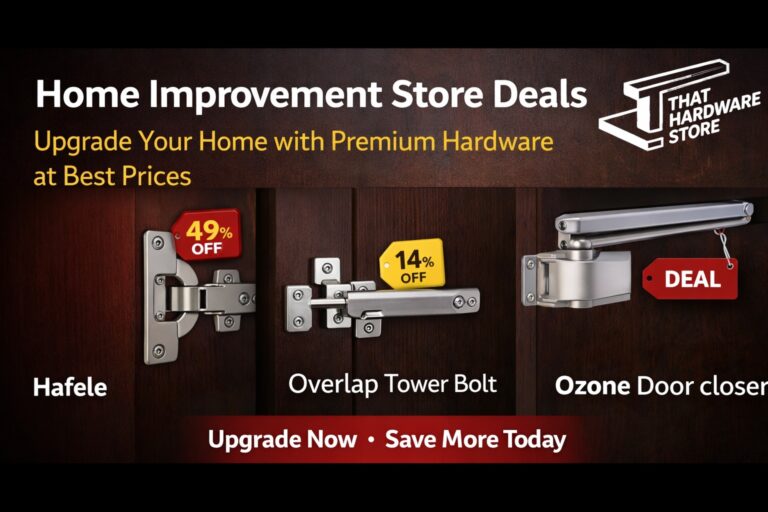 Home improvment store hardware