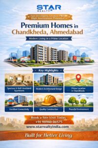 Housing and Residential Projects in Chandkheda - Star Realty