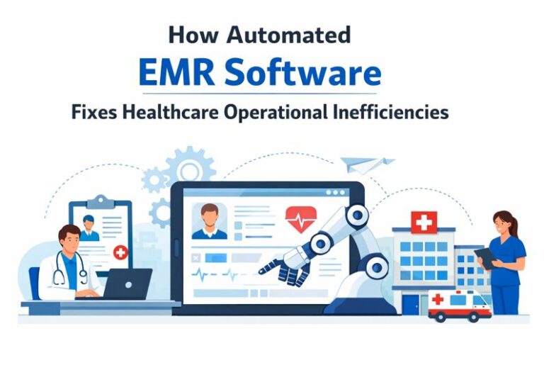 How Automated EMR Software Fixes Healthcare Operational Inefficiencies