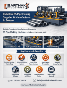 SS Pipe Making Machine Supplier and Manufacturer
