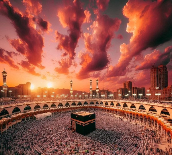 Pilgrims performing Umrah with guidance, part of cheap Umrah packages UK for 2026 from trusted agencies