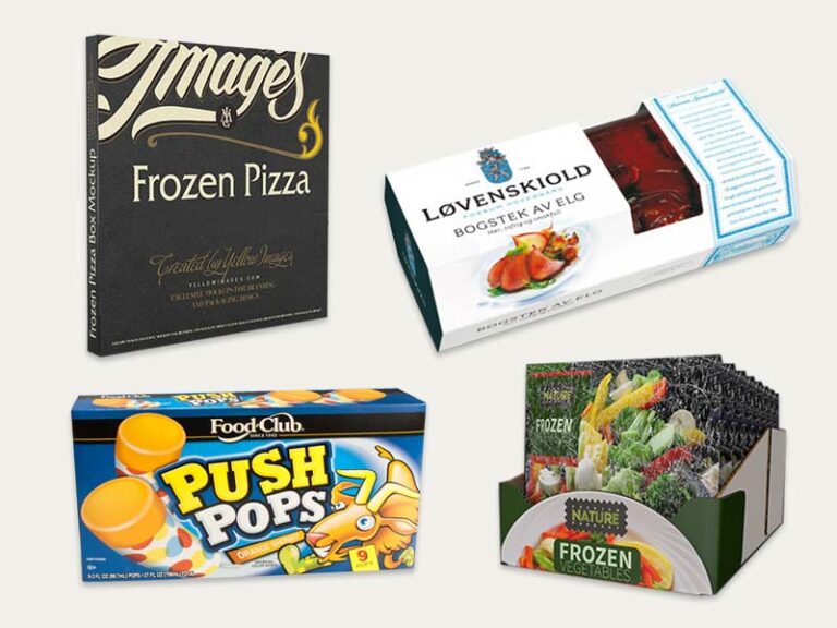 Custom Frozen Food Packaging Boxes