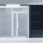 Aluminium door