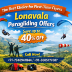 First time paragliding in Lonavala