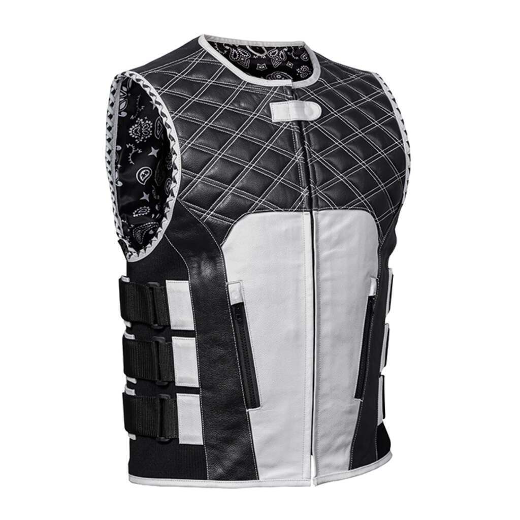 leather motorcycle vests