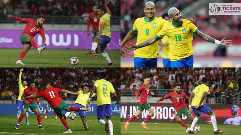 Brazil vs Morocco Tickets: Brazil to use Egypt friendly to prepare for Morocco World Cup clash