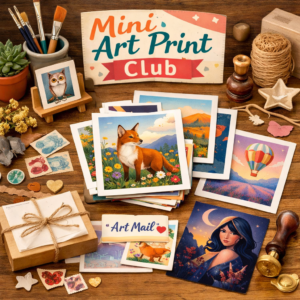 mini art print club