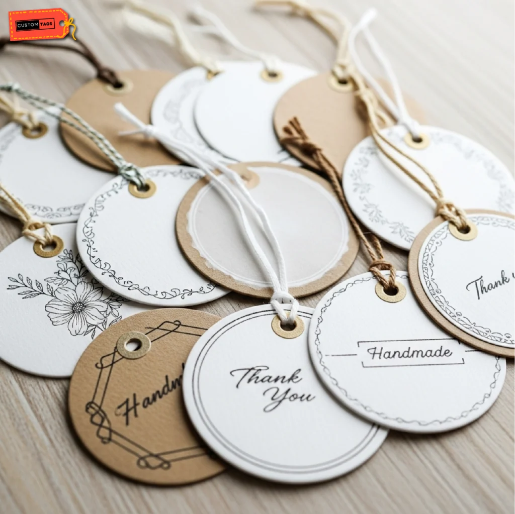 Custom Round Tags