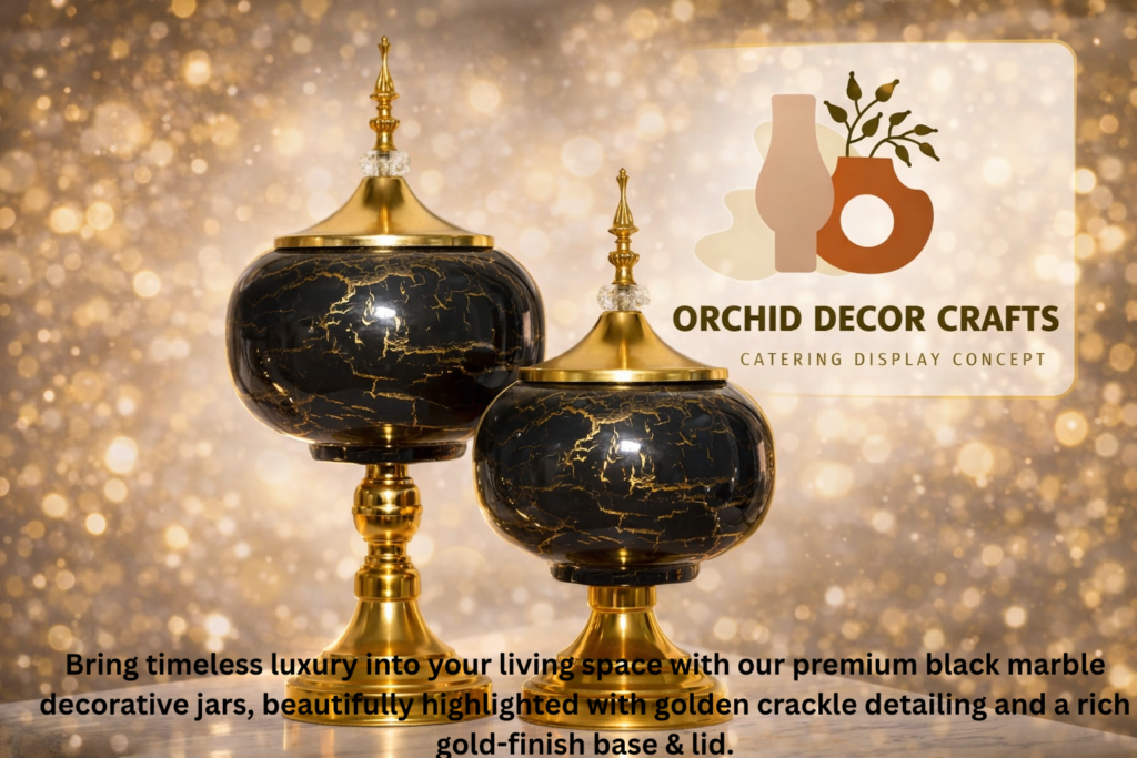 Modern decor jar for stylish home décor and storage