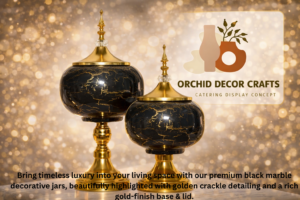 Modern decor jar for stylish home décor and storage