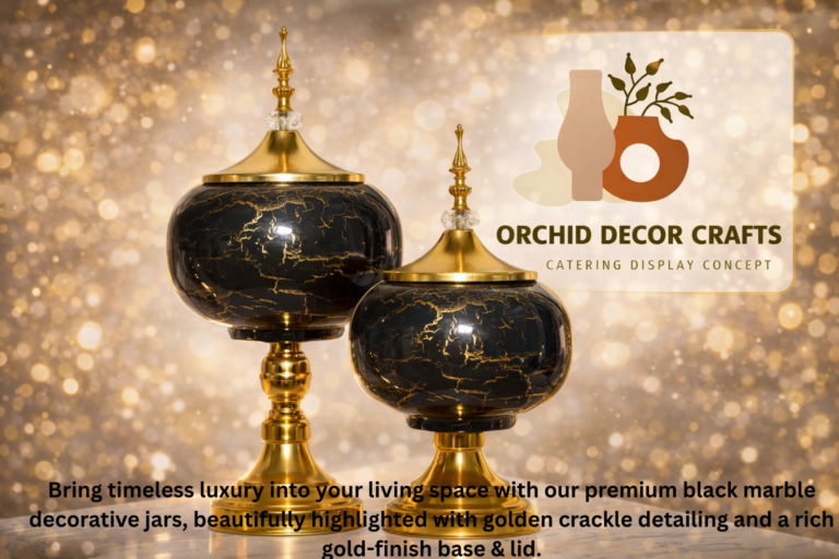 Modern decor jar for stylish home décor and storage