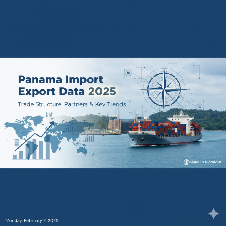Panama Import Export Data 2025: Trade Structure, Partners & Key Trends