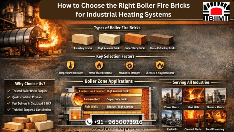 How to Choose the Right Boiler Fire Bricks for Industrial Heating Systems