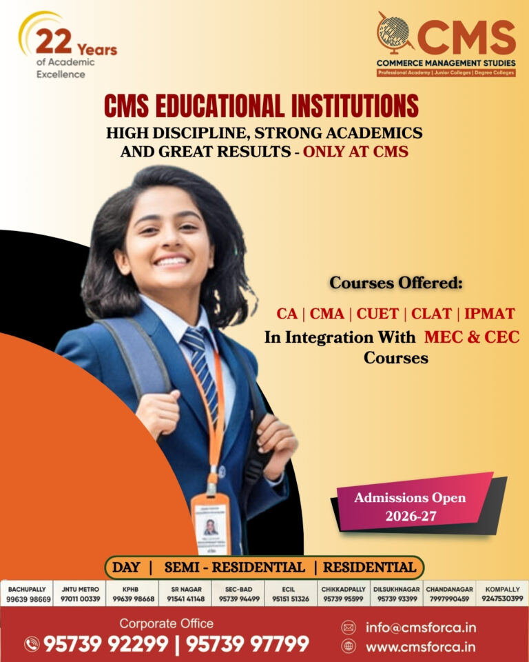 CMA Colleges in Hyderabad