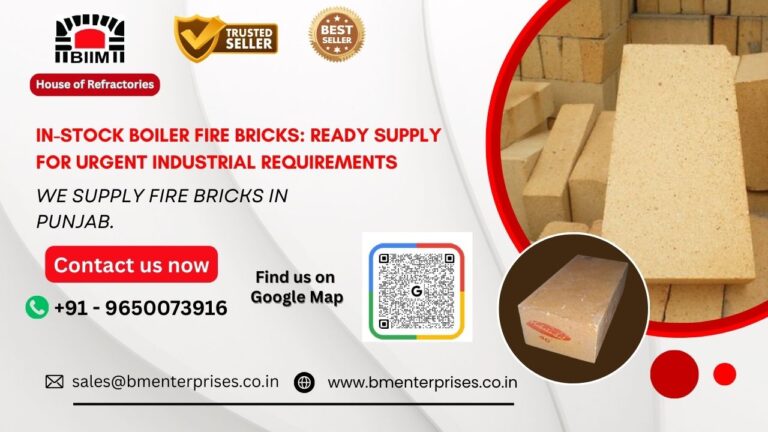 In-Stock Boiler Fire Bricks Ready Supply for Urgent Industrial Requiremen