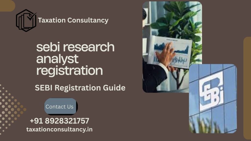 sebi research analyst registration