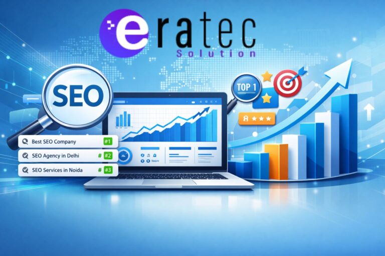 Graph showing organic traffic growth through SEO services in Noida