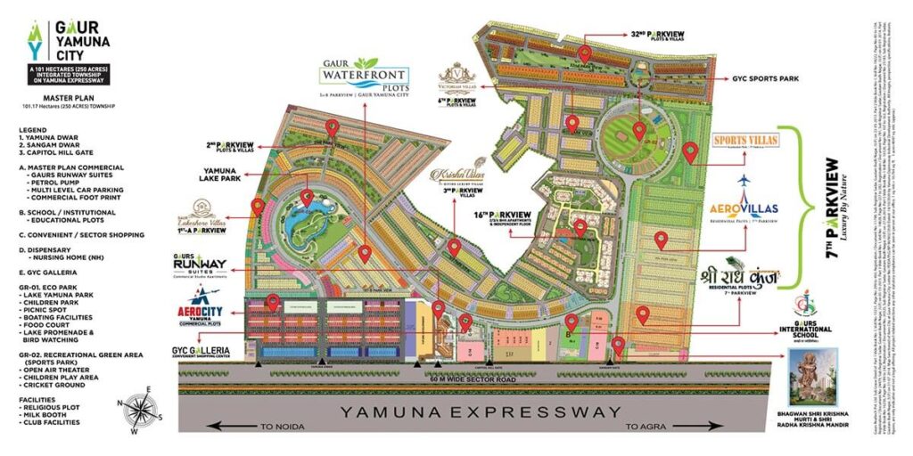 Gaur Yamuna City is not just offering commercial spaces—it is building a complete business ecosystem that evolves with its township.