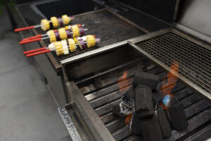 high-angle-tasty-skewers-grill